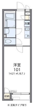 クレイノファミーユの物件間取画像